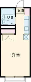 ツインハイツ秋山2【2階】の間取り