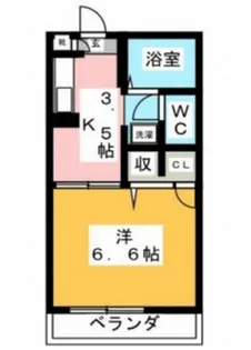 ドエル津島本町【2階】の間取り