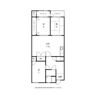 第3大町コーポ【6階】の間取り