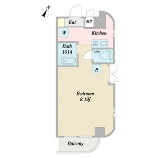 バローズ【3階】の間取り