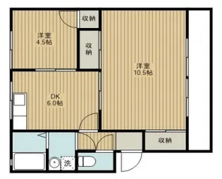 ボナノッテ【2階】の間取り