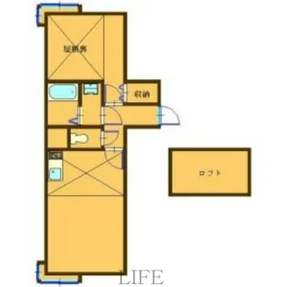 コスモハイツ【2階】の間取り