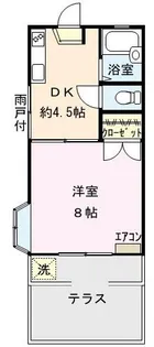 サンハイム領家【1階】の間取り