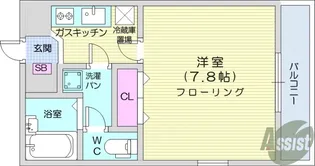 米ヶ袋ベルサンテ【3階】の間取り