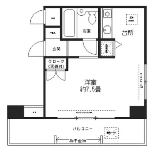 パーク・ノヴァ川崎【5階】の間取り
