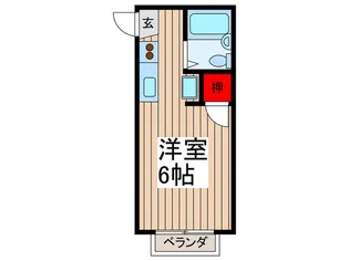 ホ-プロ-ド柏【2階】の間取り