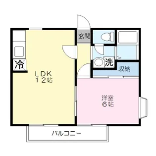 上大岡グリーンハイツF棟【2階】の間取り