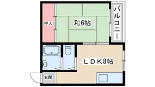 ストロング第1新大阪【2階】の間取り