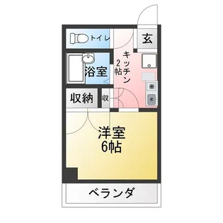 JMオオダカ【4階】の間取り