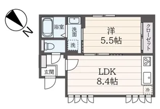 T‐Heron【1階】の間取り