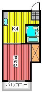 フェニックス1【3階】の間取り