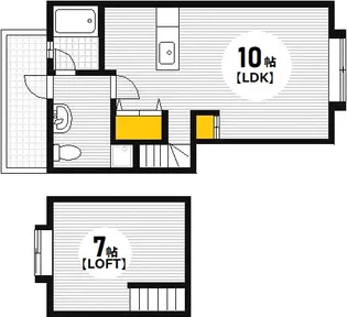 TERRA霞II【2階】の間取り