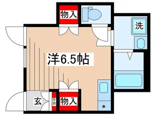 リベルテ上板橋【1階】の間取り