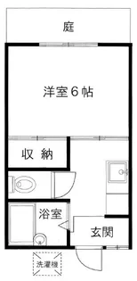 第3ハイムアズマ【1階】の間取り