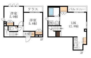 へーベルフリーデンしらさぎの間取り