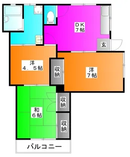 小平ビル【4階】の間取り
