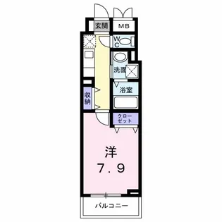 ヒカルサ神戸垂水山手【2階】の間取り