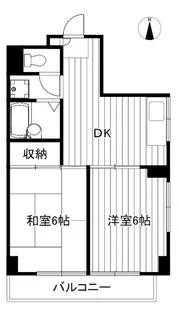 エイトサイド新和【4階】の間取り