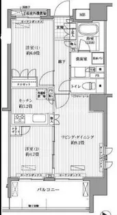 rapportM、s【11階】の間取り