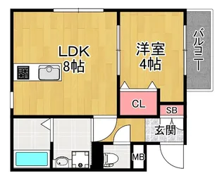 ウインドヒル御殿山II【3階】の間取り