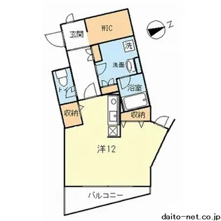 コートシルバーストーンANNEX【2階】の間取り