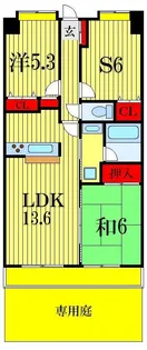 セレナハイム千葉椿森【3階】の間取り