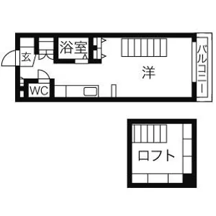 ルシードイースト【6階】の間取り