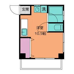 メゾン関本【3階】の間取り