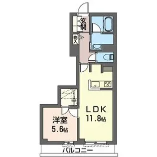 プライム・ワン【2階】の間取り