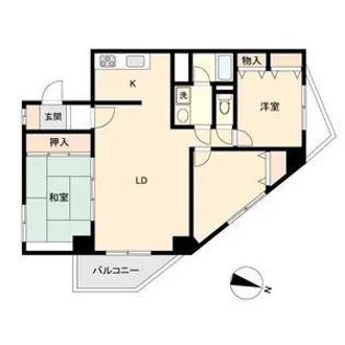 グリーンパーク小松島【7階】の間取り