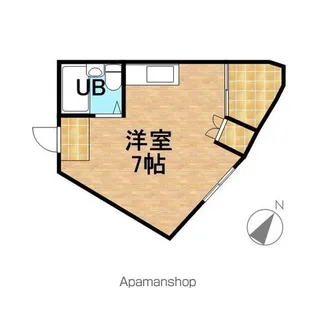 カーサ八幡【2階】の間取り