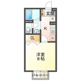 Maison Clair【2階】の間取り