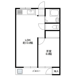 K1プラザ【2階】の間取り