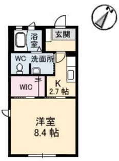 パッション【1階】の間取り