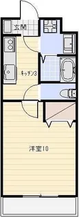 マンションきんかん【5階】の間取り
