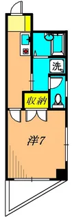 HEタウンビル【4階】の間取り