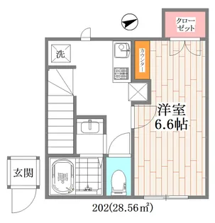 プリシードメゾン高井戸【2階】の間取り