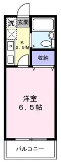 サンアベニューリヴァトン【2階】の間取り