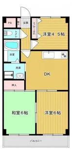 ウェルシーガーデン【2階】の間取り