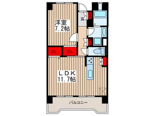サクマ東大宮ハイツ【3階】の間取り