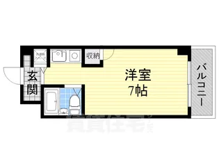 ジョイフル高槻大畑【3階】の間取り