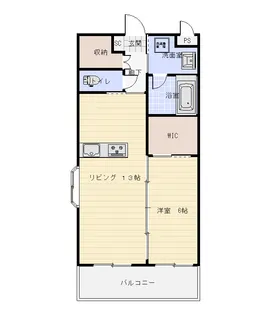 La riviereII【2階】の間取り