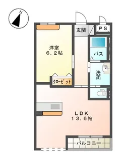 ル・アンジェ【3階】の間取り