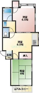 ユアサコーポ【1階】の間取り