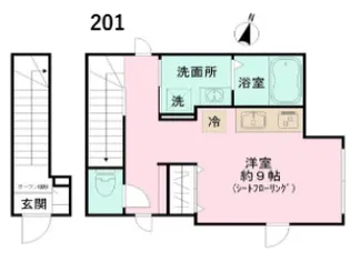 サンテラス華の間取り