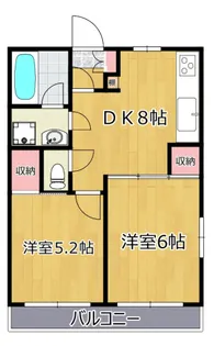 メゾーネ宮崎台【4階】の間取り