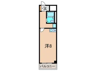 Enuzハイツ【4階】の間取り