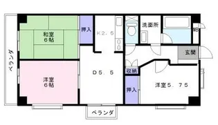 スズキコーポラス第2【3階】の間取り