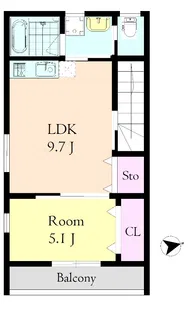 Maison Spica【2階】の間取り