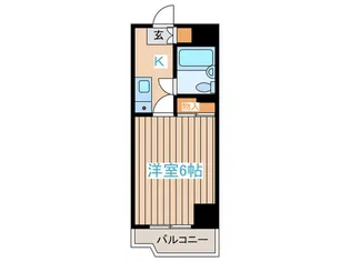 ダイアパレスプレステージ上杉【11階】の間取り